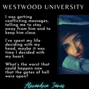 Westwood University by Alexandria James Blog Graphic
