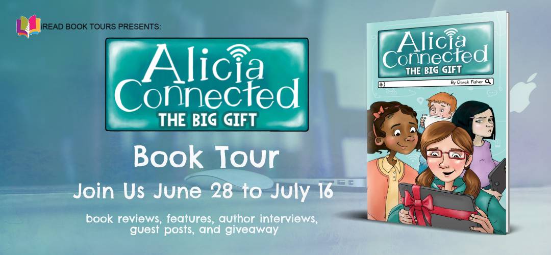 Alicia Connected-The Big Gift by Derek Fisher | Review-Interview-Giveaway