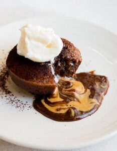 Chocolate Peanut Butter Lava Cake from Pretty Simple Sweet for 2021 Fantastic Friday Finds July 9