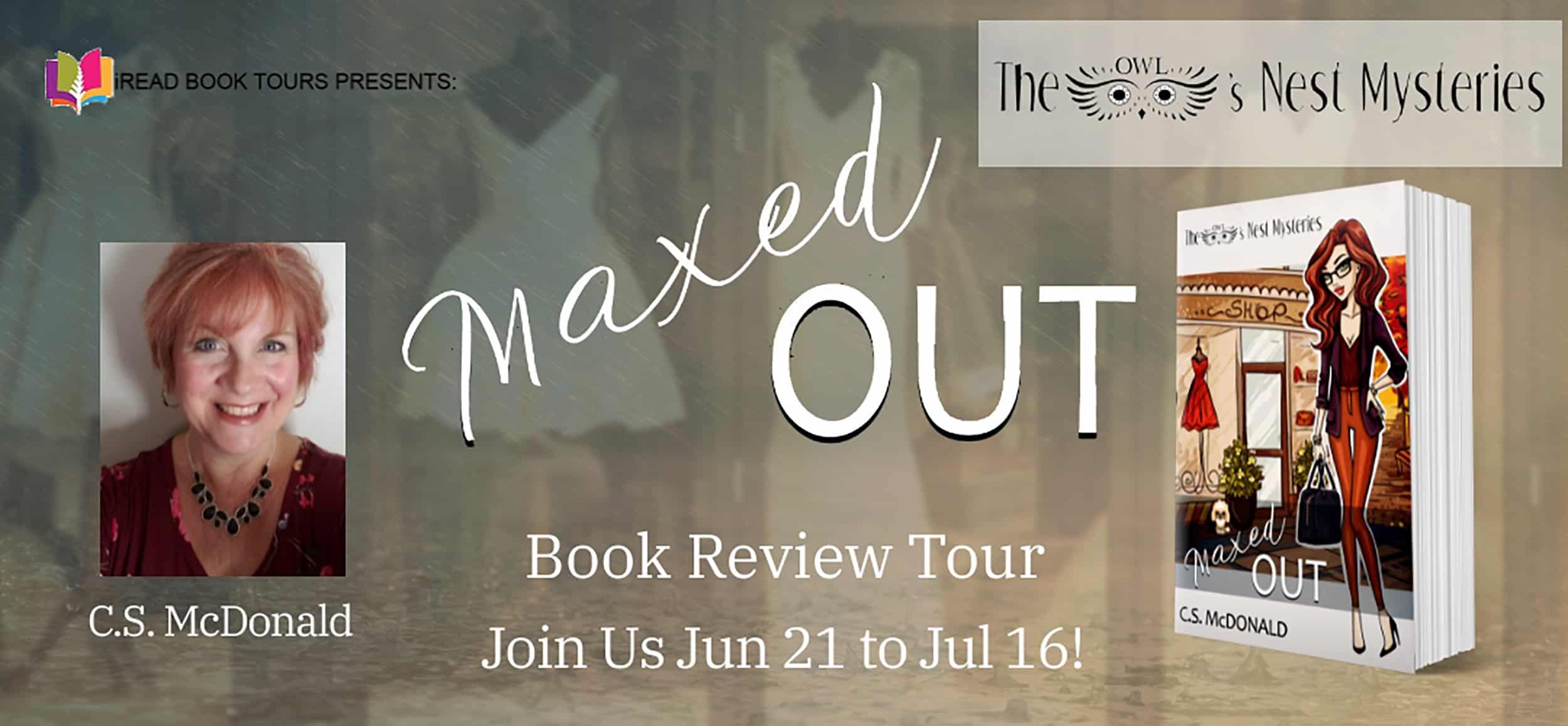 Maxed Out by CS McDonald | Review & Giveaway
