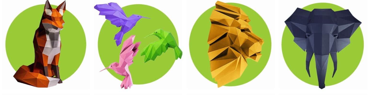 Gina's Friday Finds July 23, 2021 9 Papercraft kits