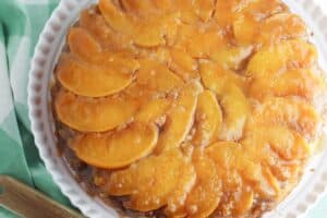 image of Peach Upside Down Cake from BubbaPie