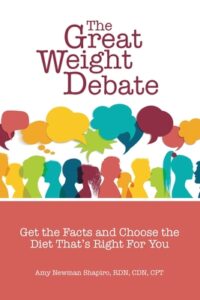 The Great Weight Debate: Get the Facts and Choose the Diet That's Right For You by Amy Newman Shapiro cover image