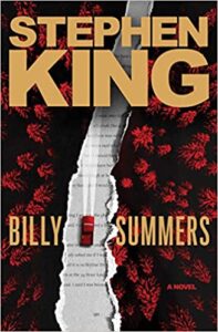 Billy Summers by Stephen King Cover image for Gina's Friday Finds August 6-2021
