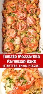 Tomato Mozzarella Parmesan Bake Pin Size image