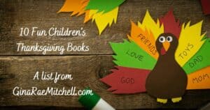 10 Fun Childrens Thanksgiving Books banner