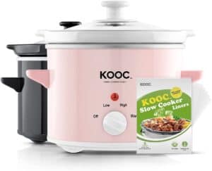 Use your slow cooker all year - Kooc 2 quart slow cooker pink image