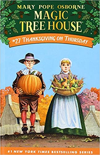 Magic Tree House Thanksgiving on Thursday cover image -10 Fun Children's Thanksgiving Books