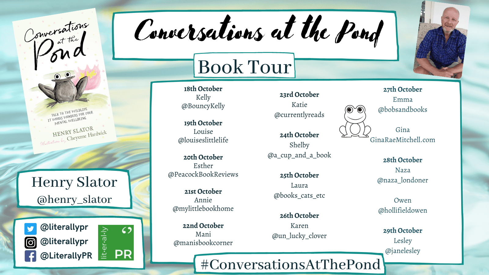 Conversations at the Pond by Henry Slator | Book Review