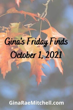 Friday Finds 1 October 2021 | Welcome to October