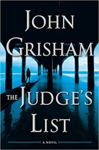 Friday Finds 22 October 2021 - he Judge's List by John Grisham book cover image