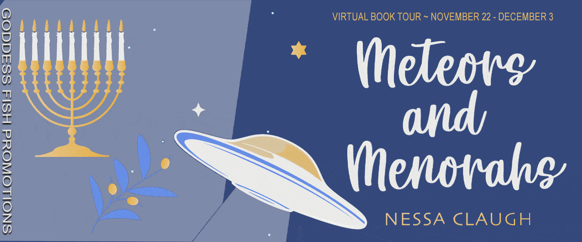 Meteors and Menorahs by Nessa Claugh | $25 Giveaway, Guest Post, Spotlight