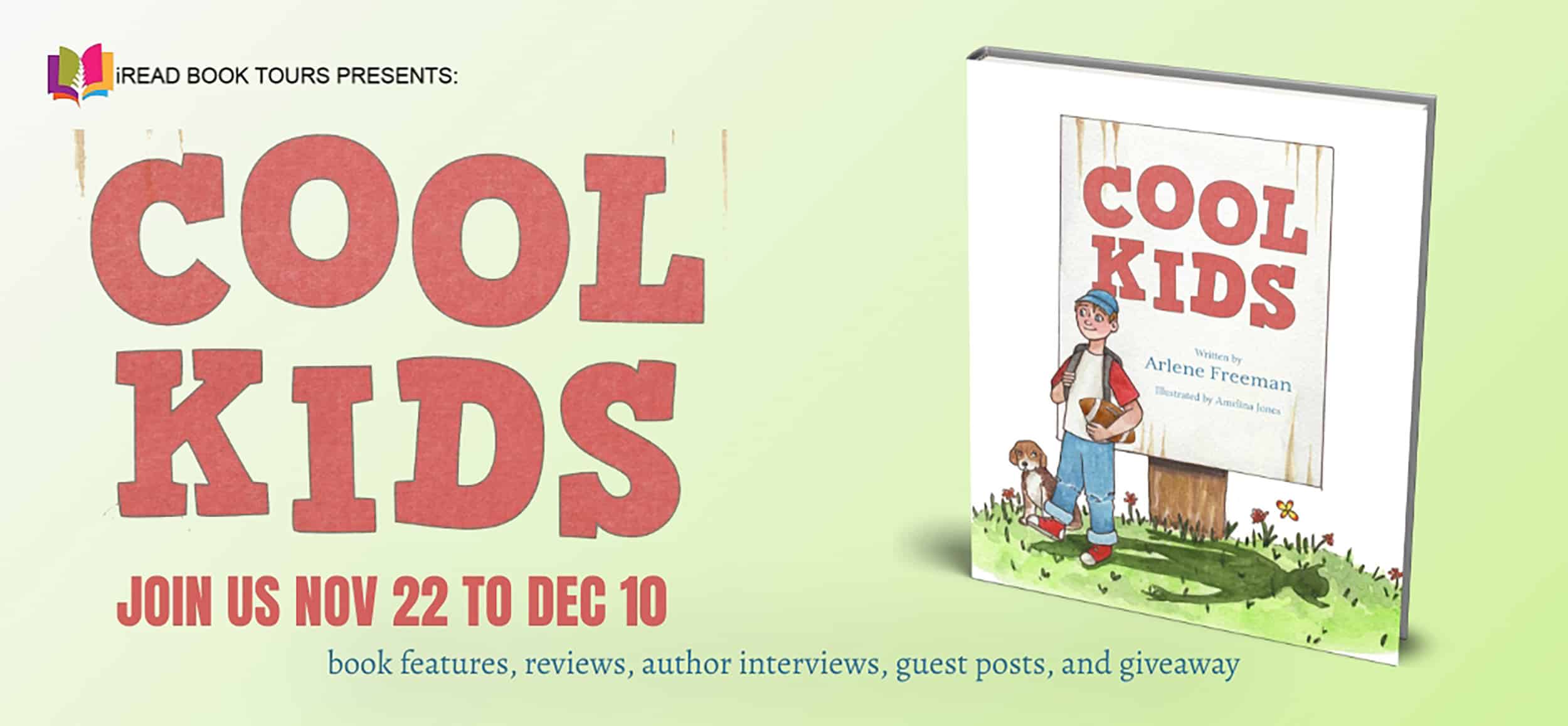 Cool Kids by Arlene Freeman | Review, Author Interview, Giveaway