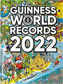 Guiness World Records 2022 book cover image