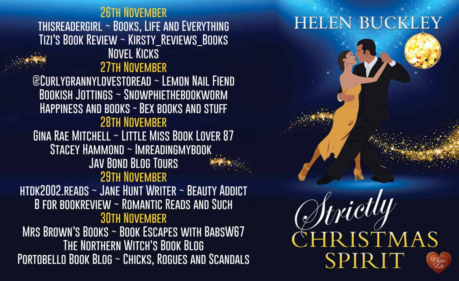 Strictly Christmas Spirit Full Tour Banner