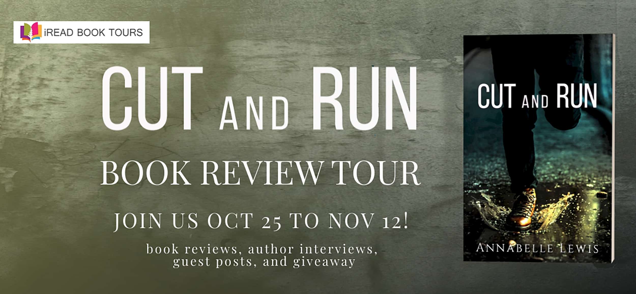Cut and Run by Annabelle Lewis | Review, Author Interview, & Giveaway