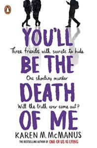 You'll Be the Death of Me book cover image purple & white