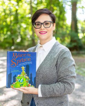 Bruce the Spruce: A New York City Fairytale by A.A. Cristi | Review, Giveaway, Author Interview 6 AA Cristi Author Profile image