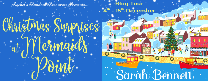 Christmas Surprises at Mermaids Point by Sarah Bennett | Book Review | Holiday Fun in Festive Book 3