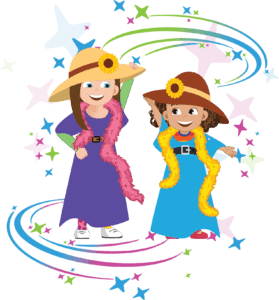 Scoochie and Skiddles Dress Up Stars