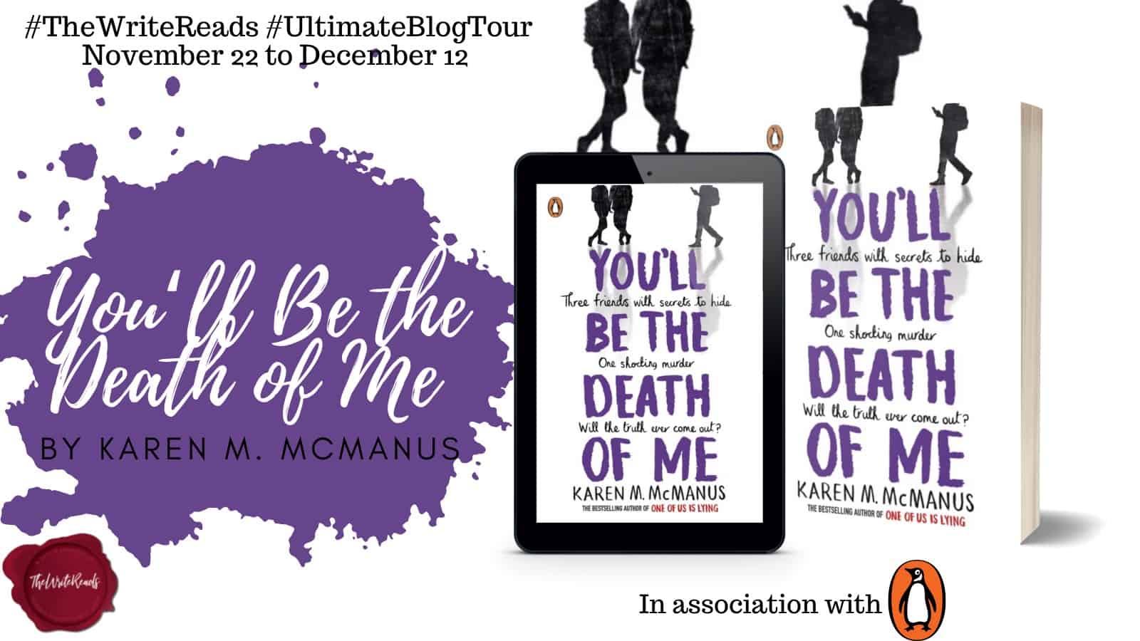 You'll Be The Death Of Me by Karen M. McManus | My Review of the #1 Best-Seller!