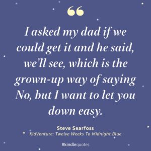 Quote image from Twelve weeks to Midnight Blue