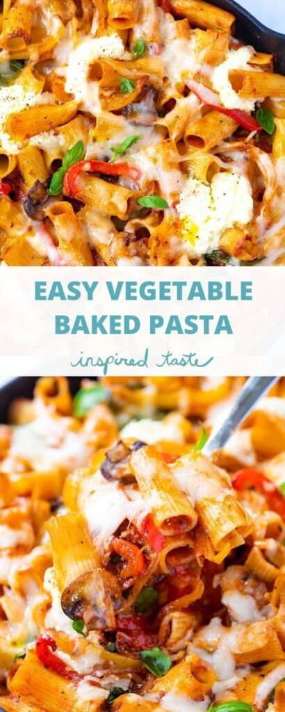Easy Veggie Baked Pasta image