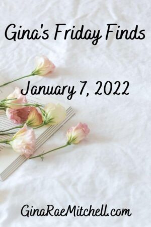 Gina’s Friday Finds for 7 January 2022: New Year – New Finds!