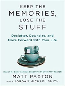 Keep the Memories, Lose the Stuff book cover image for Friday Finds for 18 February 2022