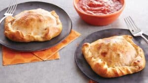 Quick and Easy Sausage Pepper Calzones by Pillsbury