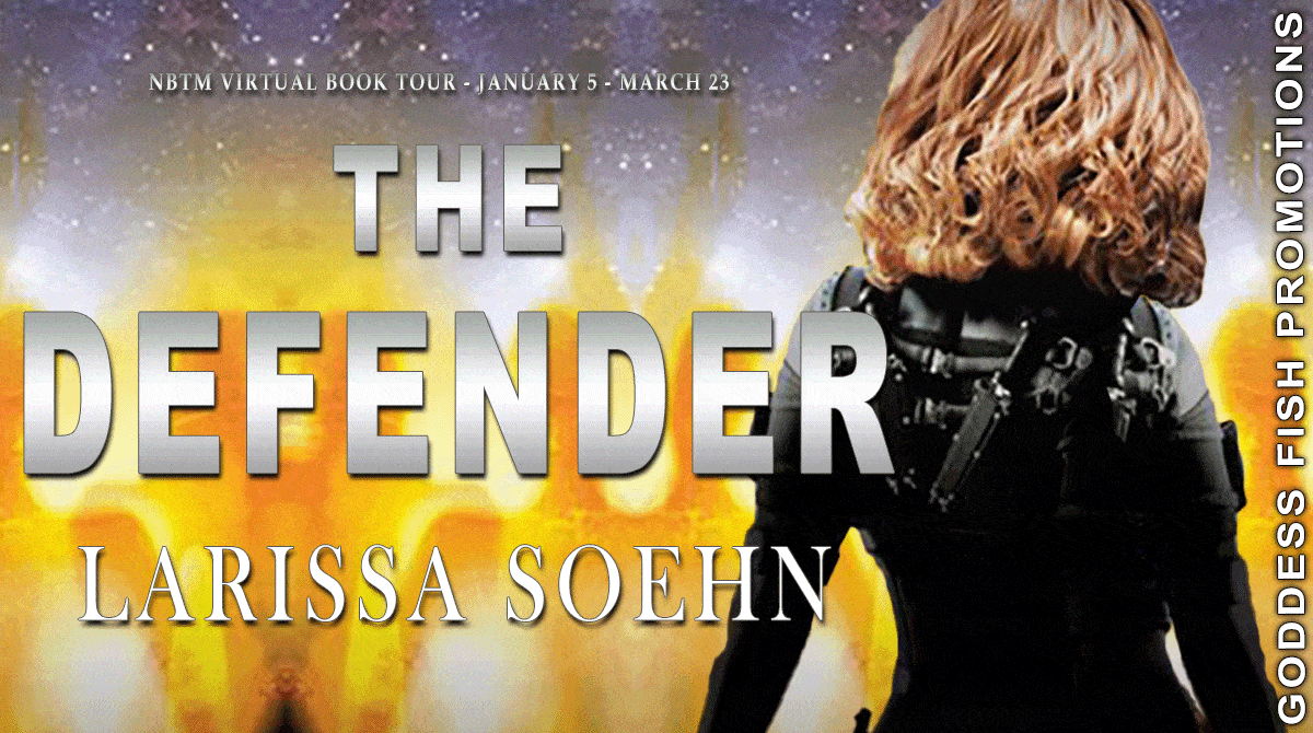 The Defender by Larissa Soehn | $15 Giveaway, Excerpt, & Guest Post | #TimeTravel #SciFi