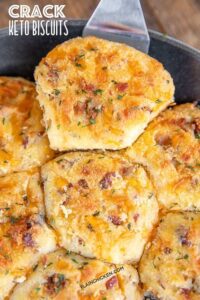 Crack Keto biscuits image from Plain Chicken