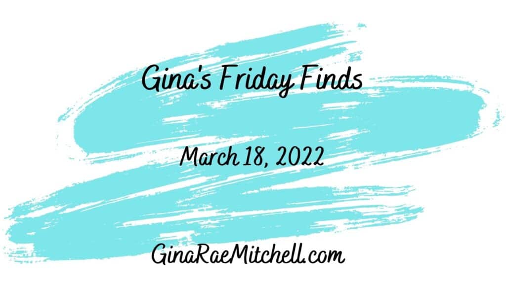 Gina's Friday Finds Robin Egg Blue Dated Banner