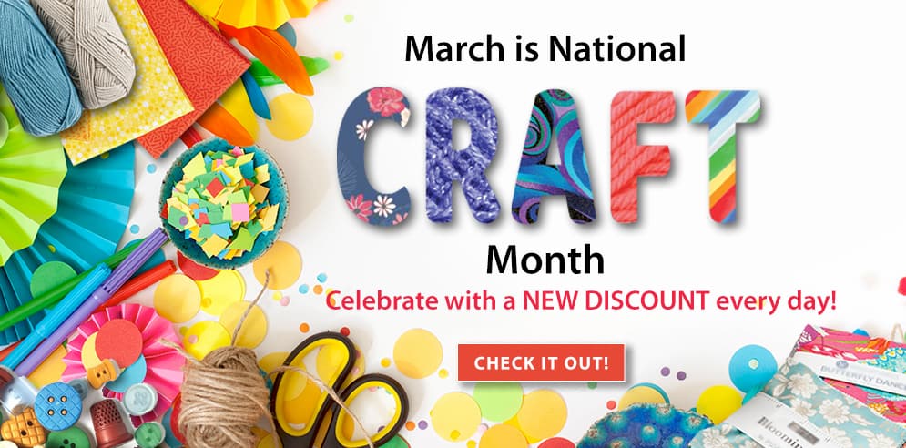 March is National Craft Month - Annies for 11 March 2022