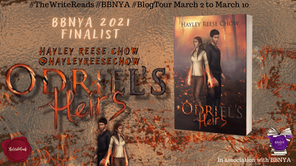  Odriel's Heirs by Hayley Reese Chow | Review | BBNYA 2021 Finalist Tour | 5-Star Fantasy