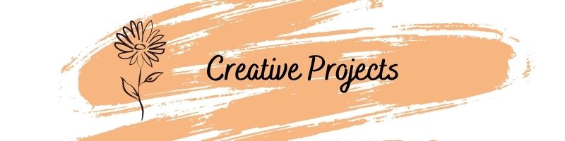 Orange Divider Banner Creative Projects swirl -