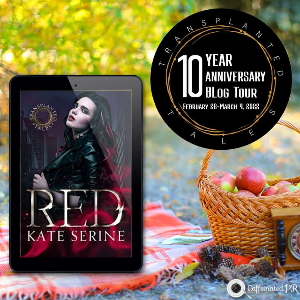 Red by Kate SeRine book on picnic blanket image