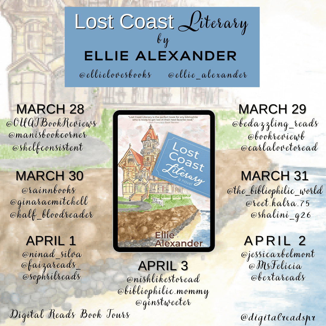 Lost Coast Literary by Ellie Alexander | Review | #Fiction #MagicalRealism #5-Stars