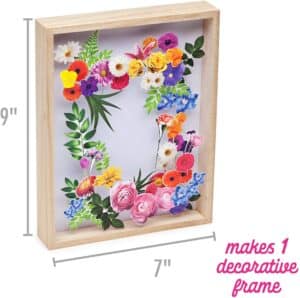 Flower art framed