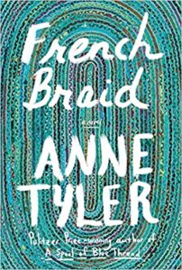 French Braid by Anne Tyler book cover image for 22 April 22