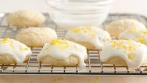 Lemon Glazed Cream Cheese Cookies image