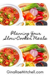Slow Cooker Sunday Series #2 - Planning Slow Cooker Meals