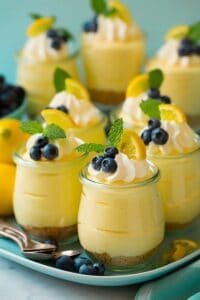 Lemon Cheesecake Mousse by Cooking Classy