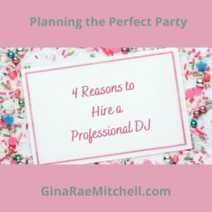 Professional DJ Pink Party Invite (800 × 800 px)