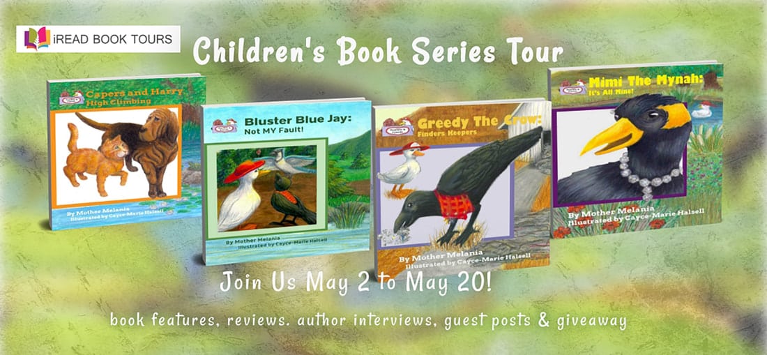 Capers and Harry: High Climbing by Mother Melania | Fun Children's Book Tour | Giveaway (ends May 27) | Free Books