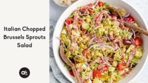 Italian Chopped Brussel Sprouts Salad image
