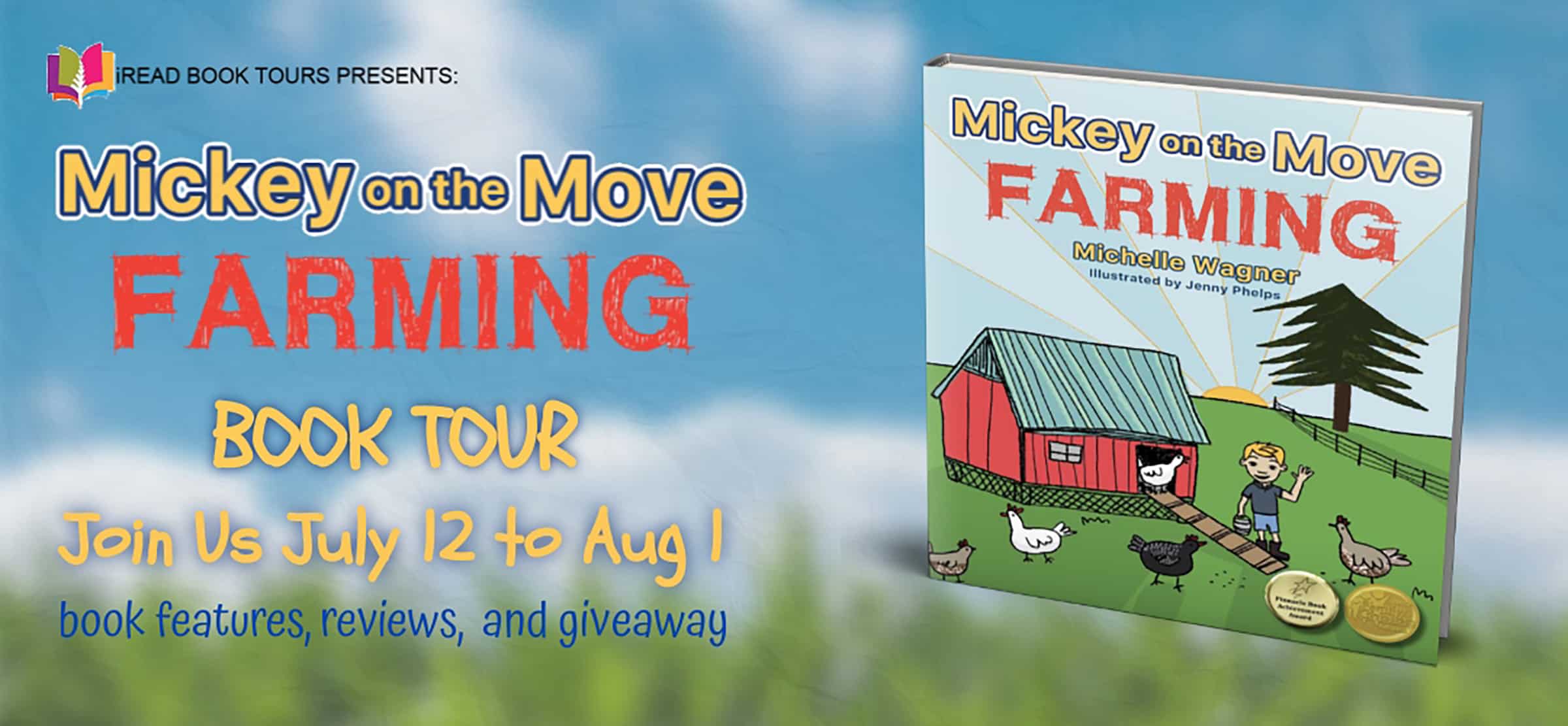 Mickey on the Move: Farming by Michelle Wagner | Review & Giveaway (ends Aug 8, 2022)