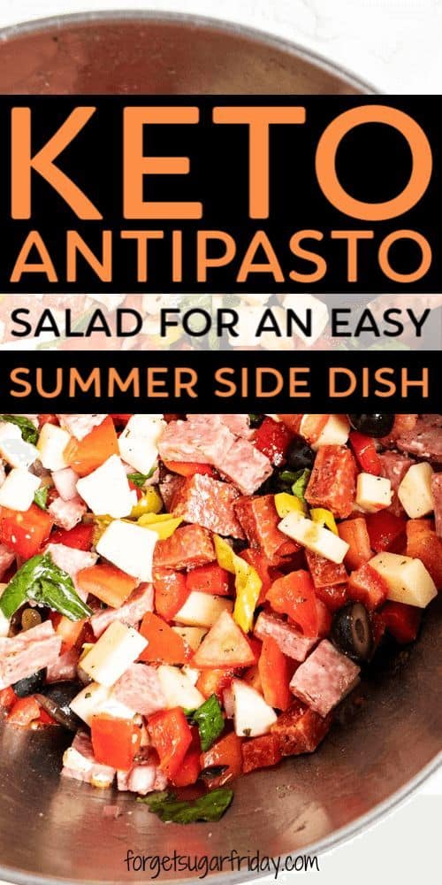 keto Antipasto Salad image