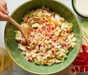 Dolly Parton's Coleslaw from Epicurious