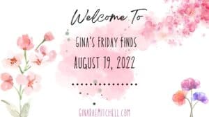Friday Finds for 19 August 2022 | Indie Author Announcements, Books Recommendations, Delish Recipes, & a Macrame Kit